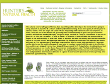 Tablet Screenshot of naeturalhealthinformation.com